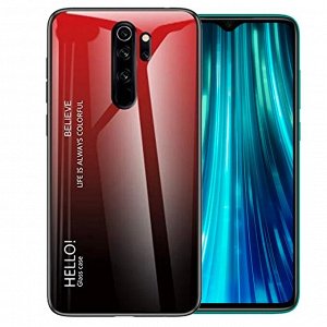 Чехол стекло с рисунком на телефон Samsung Galaxy