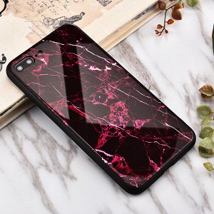 Чехол стекло с рисунком на телефон iphone