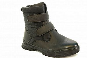 Ботинки на меху 9663-1 черн