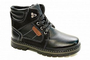 Ботинки В781-6-1 черн