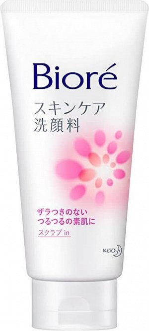 Biore KAO Scrub пенка-скраб для лица ,130g