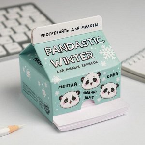 Бумага для записей Pandastic winter, 150 листов