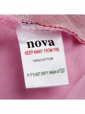 Кофта с длинным рукавом Nova F5323Y pink