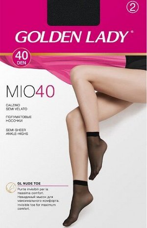 Носки носки Mio 40 (2 пары) (Golden Lady)/24/240/