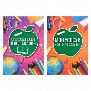 Папка на кольцах «Портфолио школьника», 6 листов, канцтовары, 24,5 х 32 см"