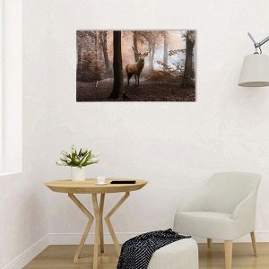 Картина-холст на подрамнике "Лесной царь" 60х100 см