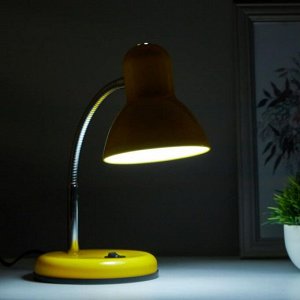 Лампа настольная светодиодная 8Вт LED 750Лм 14xSMD2835 шнур 1,5м желтый