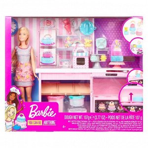 Игровой набор «Барби и кондитерский магазин»