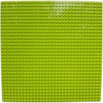 Пластина для конструкторов салатовая 25 x 25 см.