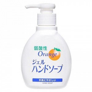 JP/ Rocket Soap Weakly Acidic Orange Gel Hand Soap Жидкое мыло для рук Апельсин, 200мл