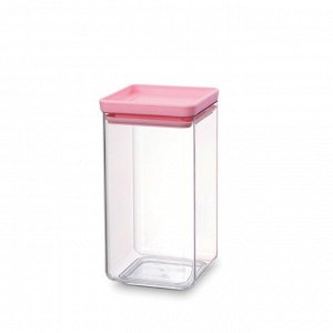 Прямоугольный контейнер Brabantia Tasty Colours, цвет розовый, 1.6 л