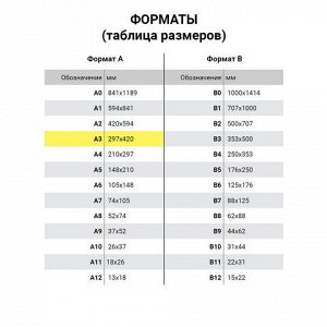 Скетчбук, слоновая кость 100 г/м2, 297х420 мм, 120 л., прошивка, BRAUBERG ART CLASSIC, 128959