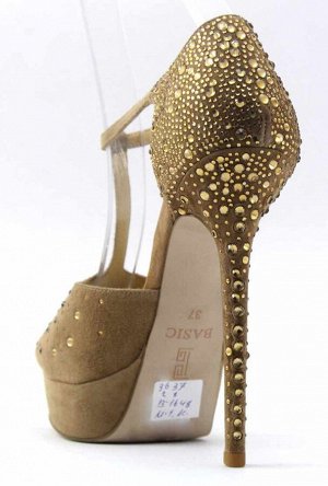 Босоножки Страна производитель: Китай
Размер женской обуви x: 36
Материал верха: Замша
Высота каблука (см): 13,5
Цвет: Песочный
Размер женской обуви: 36, 36, 37
натуральная замша
стелька - натуральная