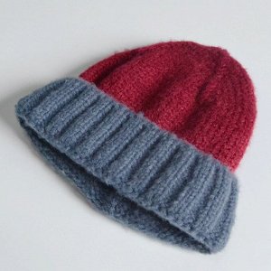 Шапка Вязанная шапочка отлично подходит прогулок в прохладное время года и обеспечит Вашему ребёнку тепло и комфорт