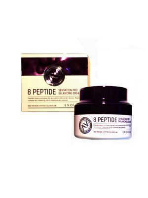 [Enough] Крем с пептидным комплексом, 8 Peptide Sensation Pro Balancing Cream, 50 мл.