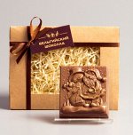 Шоколадная фигурка «Дед Мороз и Снеговик»