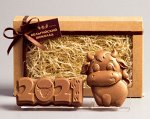 Фигурки 2в1 «2021 бык + Бычок 1»