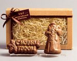 Фигурки 2в1 «С новым годом 2 + Дед мороз»