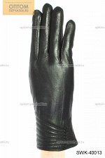 Перчатки женские кожаные