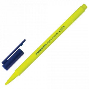 Текстовыделитель STAEDTLER (Германия) "Triplus Textsurfer", НЕОН ЖЕЛТЫЙ, трехгранный, линия 1-4 мм, 362-1