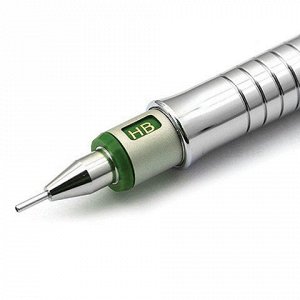 Карандаш механический 0,7 мм, FABER-CASTELL "TK-Fine Vario L", ластик, корпус темно-зеленый, 135700