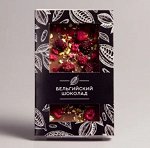 Молочный шоколад с малиной, ежевикой и фисташками #9