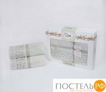 S0000032 Набор полотенец &quot;HAZAN&quot; (50х90+70х140), серый