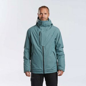 Куртка горнолыжная для фрирайда мужская хаки JKT SKI FR100 WEDZE