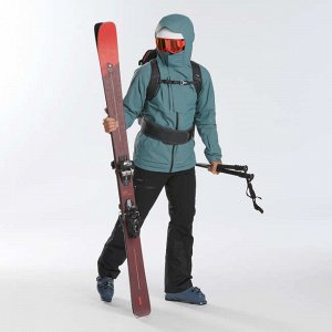 Куртка горнолыжная для фрирайда мужская хаки JKT SKI FR100 WEDZE