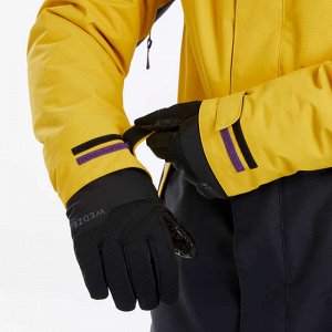 Куртка для лыж и сноуборда мужская желтая SNB JKT 100 DREAMSCAPE