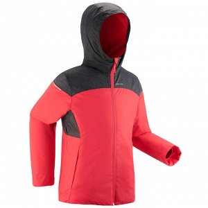 Куртка зимняя водонепроницаемая походная для детей 7–15 лет sh100 x-warm 0 °c