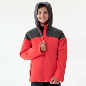 DECATHLON КУРТКА ЗИМНЯЯ ВОДОНЕПРОНИЦАЕМАЯ ПОХОДНАЯ ДЛЯ ДЕТЕЙ 7–15 ЛЕТ SH100 X-WARM 0 °C QUECHUA