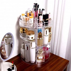 Вращающийся органайзер Cosmetics Storage Box Rotative Rack