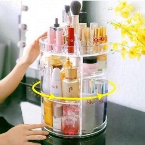 Вращающийся органайзер Cosmetics Storage Box Rotative Rack