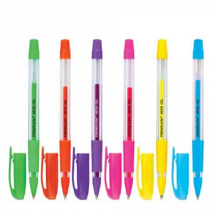 Ручка гелевая PENSAN "Neon Gel", НЕОН АССОРТИ, узел 1 мм, линия письма 0,5 мм, дисплей, 2290/S