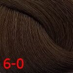 6-0 стойкая крем-краска для волос Темный русый натуральный 60 мл