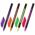 Ручка шариковая масляная BRAUBERG &quot;Extra Glide Soft Color&quot;, СИНЯЯ, узел 0,7 мм, линия письма 0,35 мм, 142928