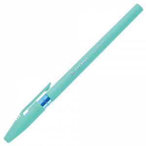 Ручка шариковая STABILO &quot;Liner Pastel&quot;, СИНЯЯ, корпус бирюзовый, узел 0,7 мм, линия письма 0,3 мм, 808FP1041-1