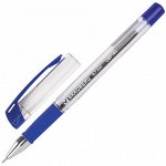Ручка шариковая масляная с грипом BRAUBERG &quot;Active&quot;, СИНЯЯ, узел 0,7 мм, линия письма 0,35 мм, 142683