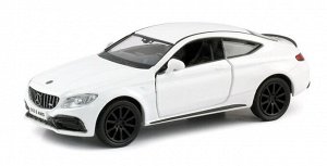 554987-WH Машинка металлическая Uni-Fortune RMZ City 1:32 Mercedes-Benz C63 S AMG Coupe 2019 (цвет белый)