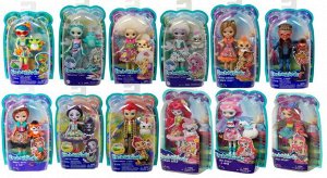 Кукла Mattel Enchantimals Дополнительная со зверюшкой в ассортименте 14 видов