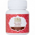 Зубной порошок красный Индибёрд Red Tooth Powder Indibird 50 гр.