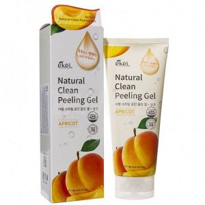 «Ekel» Apricot Natural Clean Peeling Gel Пилинг гель с абрикосом, 180 гр.