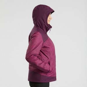Куртка теплая водонепроницаемая для походов SH100 Х–WARM женская QUECHUA