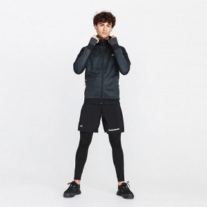 Куртка для бега run warm+ с карманом для смартфона мужская kalenji