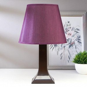 Лампа настольная 62104 1хЕ27 15Вт фиолетовый d=22 см, h=34,5 см