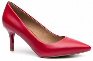 908015/01-06 красный иск.кожа женские туфли