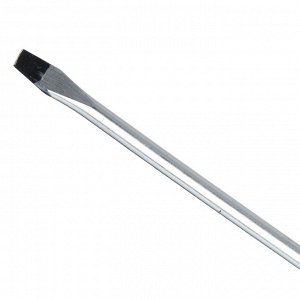 ЕРМАК Отвертка с прорезиненной ручкой SL 4х100мм (-)