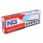 NEW GALAXY Видеорегистратор на зерк.заднего вида, HD, microSD, 12/24В