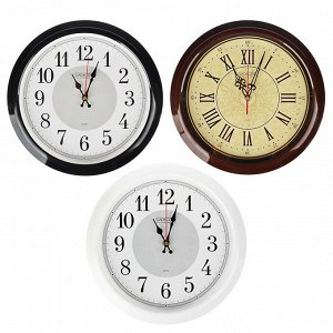 LADECOR CHRONO Часы настенные круглые, d30см, пластик, 3 дизайна